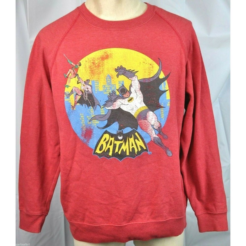 Batman DC Comics Robin Retro L Pullover Sweatshirt